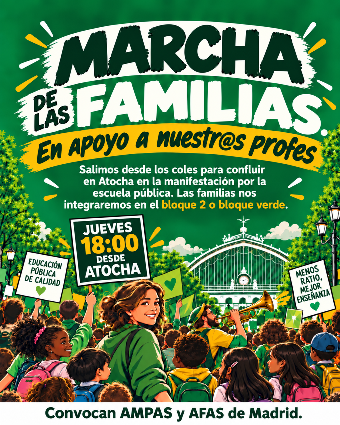 Las familias de Madrid con nuestro profesorado